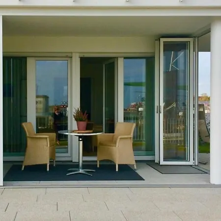 公寓 Haus Yachthafen, Ky2 库克斯港